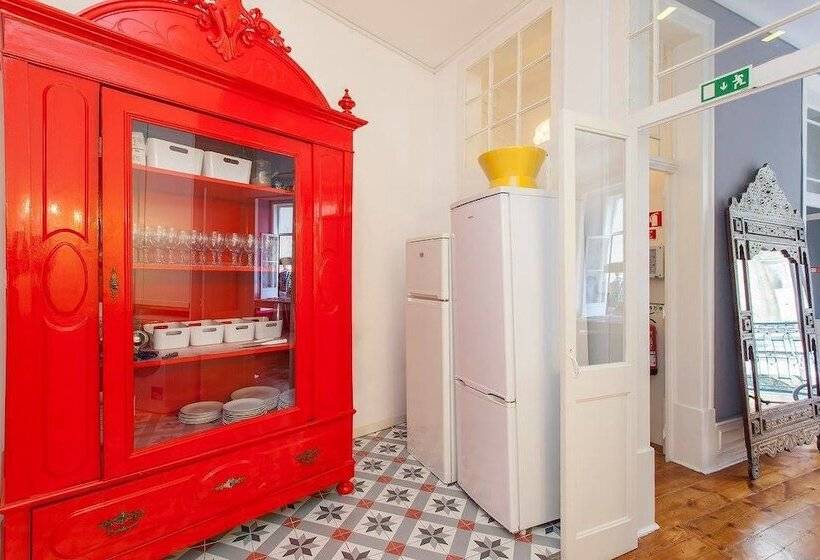 غرفة قياسية حمام مشترك, 5 Sins Chiado Hostel