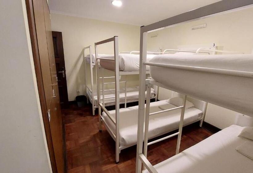 Pokój Rodzinny Wspólna Łazienka, Hi Alfeizerão – Pousada De Juventude