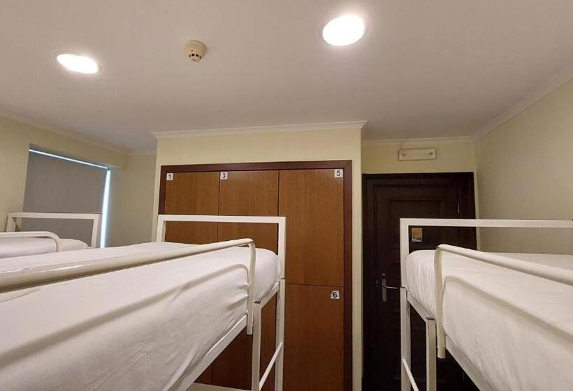 Pokój Rodzinny Wspólna Łazienka, Hi Alfeizerão – Pousada De Juventude