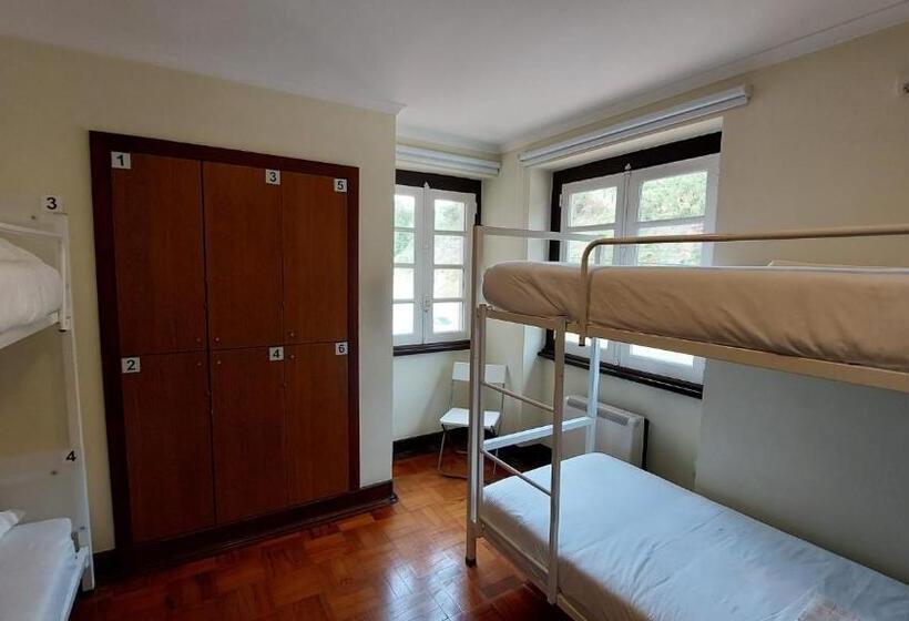 Pokój Rodzinny Wspólna Łazienka, Hi Alfeizerão – Pousada De Juventude