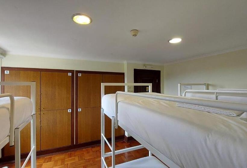 Pokój Rodzinny Wspólna Łazienka, Hi Alfeizerão – Pousada De Juventude