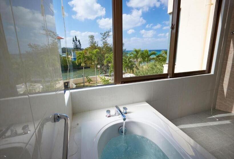اتاق لوکس با چشم‌انداز دریا, La Casa Panacea Okinawa Resort