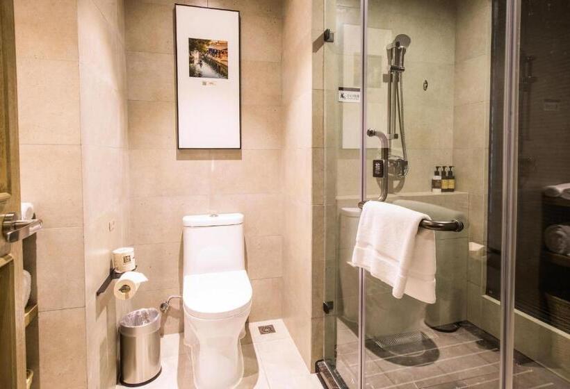 اتاق سوپریور با تخت بزرگ, Atour Hotel Canal Hangzhou
