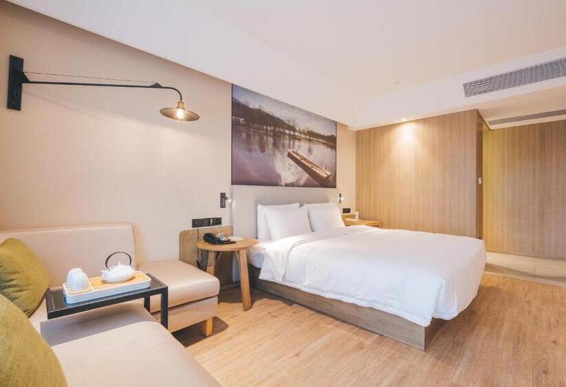 اتاق استاندارد با تخت بزرگ, Atour Hotel Canal Hangzhou