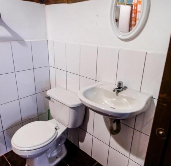 ویلای 1 خوابه با چشمانداز باغ, Montañita Cabañas