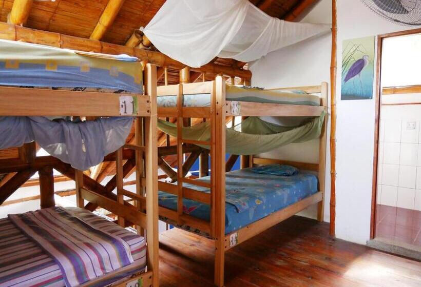 ویلای 1 خوابه با چشمانداز باغ, Montañita Cabañas