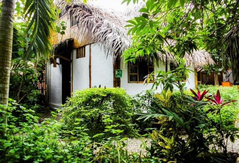 ویلای 1 خوابه با چشمانداز باغ, Montañita Cabañas