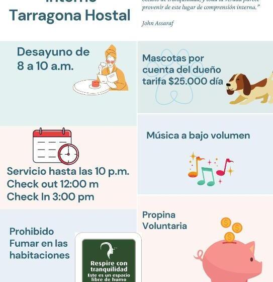 家庭间, Tarragona Hostal