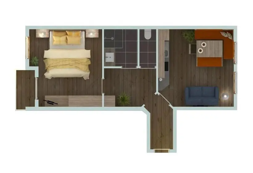 1ベッドルームアパートメント, Appartements Macheiner