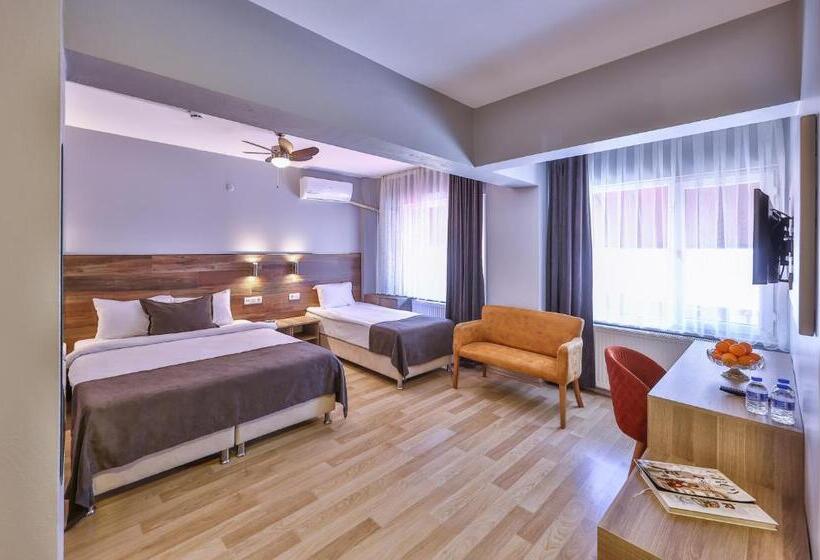 带阳台的三人标准间, Palmada