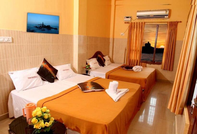 חדר משפחתי דלוקס, Viswa Residency