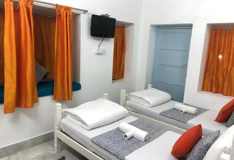 اتاق استاندارد با چشم‌انداز باغ, Jaisalmer Hostel Crowd
