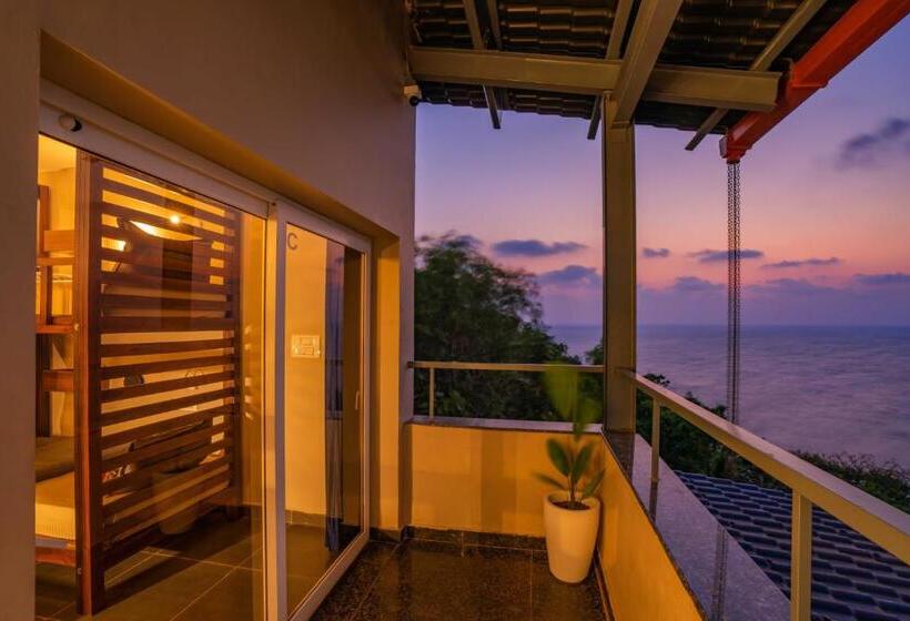 سرير في غرفة سوبيريور مشتركة, Zostel Gokarna