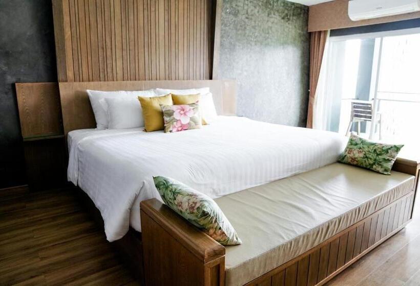 キングサイズベッドのスタンダードルーム, Grand Kokkod Khao Kho Resort