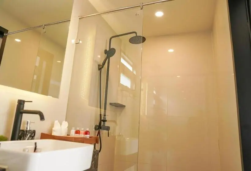 Villa 1 Makuuhuone Puutarhanäkymä, Grand Kokkod Khao Kho Resort