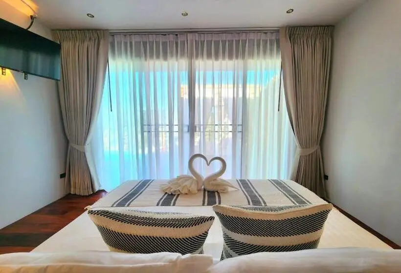 Huvila, 1 makuuhuone ja uima-allas, Grand Kokkod Khao Kho Resort