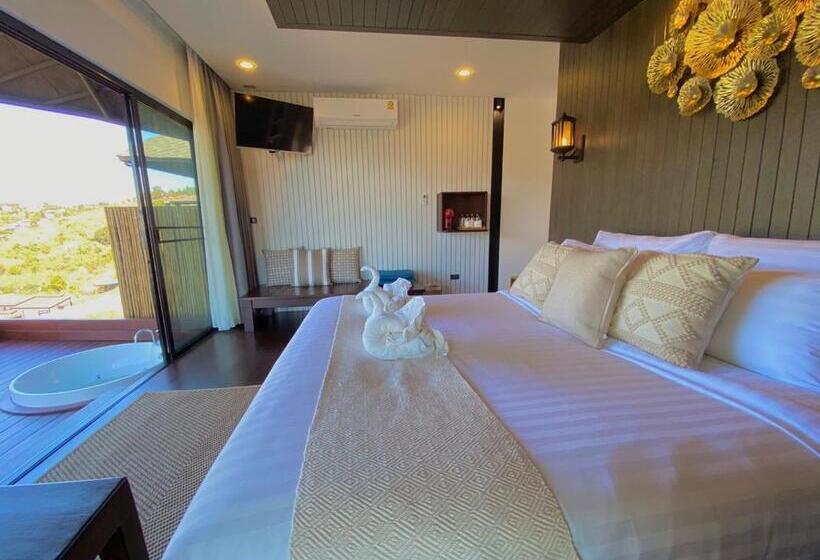带1个卧室的豪华别墅, Grand Kokkod Khao Kho Resort