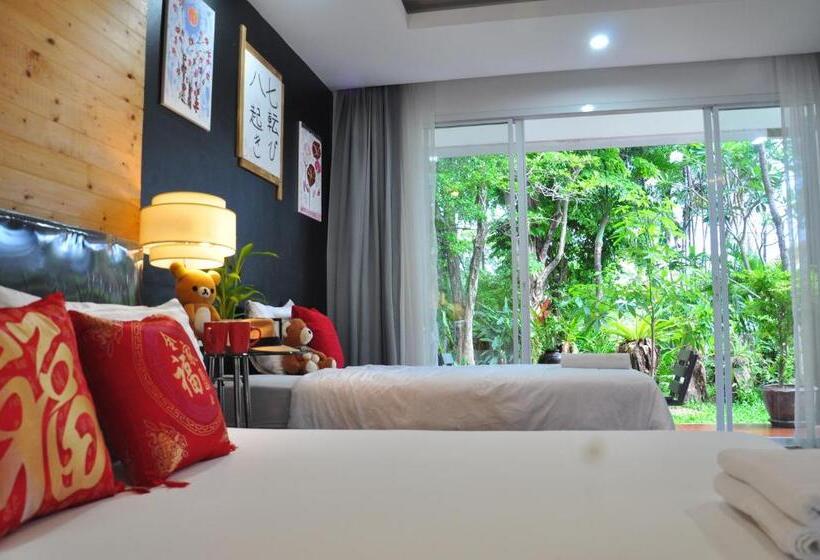 اتاق استاندارد سه تخته با چشمانداز, Eat N Sleep