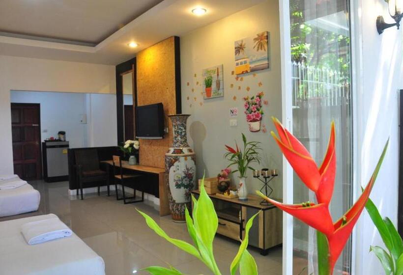 اتاق استاندارد سه تخته با چشمانداز, Eat N Sleep