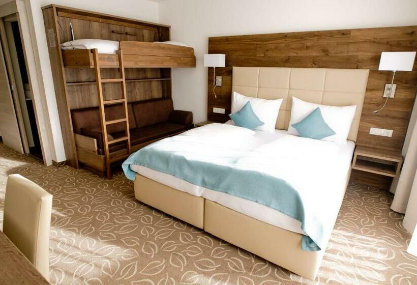 חדר סטנדרט עם מרפסת, Landhotel Berger