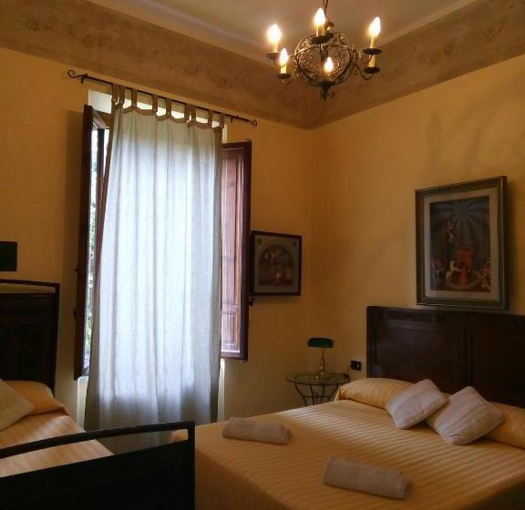 חדר סטנדרט טריפל חדר רחצה חיצוני, Le Villi Friendly B&b