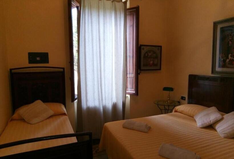 חדר סטנדרט טריפל חדר רחצה חיצוני, Le Villi Friendly B&b