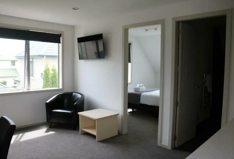 一ベッドルームエクゼクティブアパートメント, Mcm Motel Christchurch