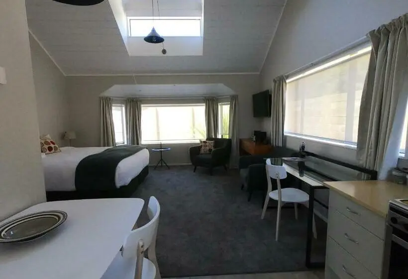 キングサイドベッドのスタンダードワンルーム, The Ohakune Central Motels
