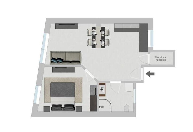 آپارتمان 1 خوابه, Feichter Hotel & Bistro