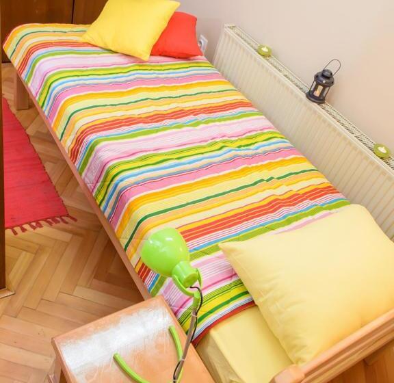 اتاق استاندارد یک تخته با سرویس بهداشتی مشترک, Hostel White Town