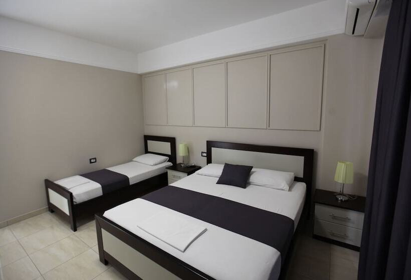 Трехместный Номер Стандарт с Балконом, Heksamil