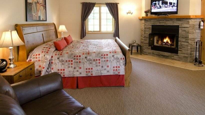 带阳台套房, Chalets Lac à La Truite