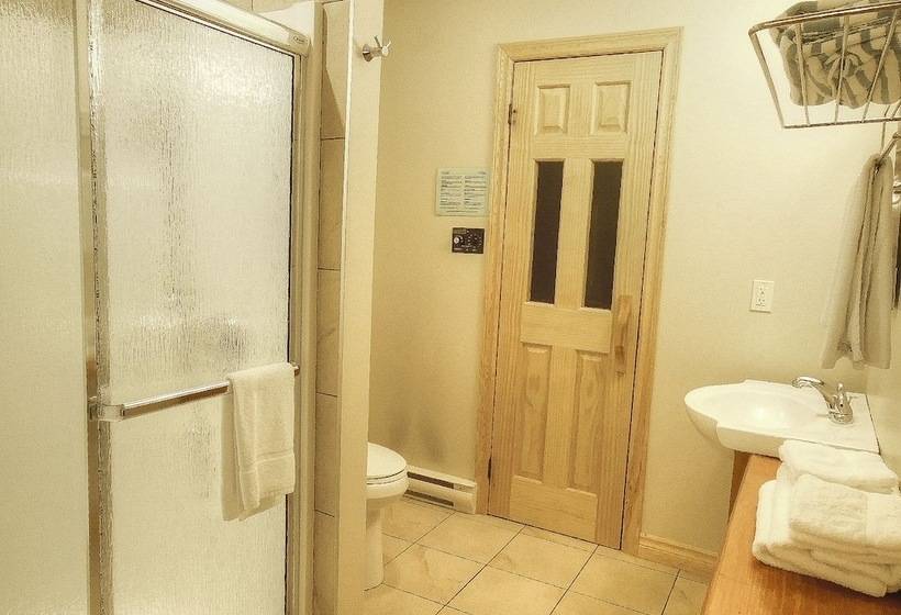 带阳台套房, Chalets Lac à La Truite