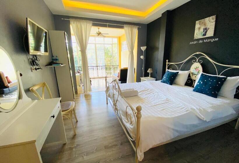 キングサイズベッドのスーペリアルーム, Jardin De Mangue Pakchong