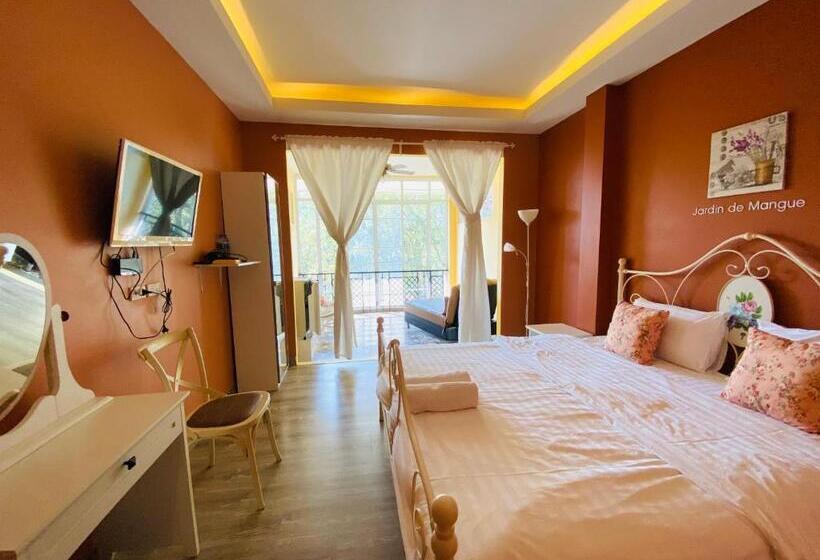 キングサイズベッドのスーペリアルーム, Jardin De Mangue Pakchong