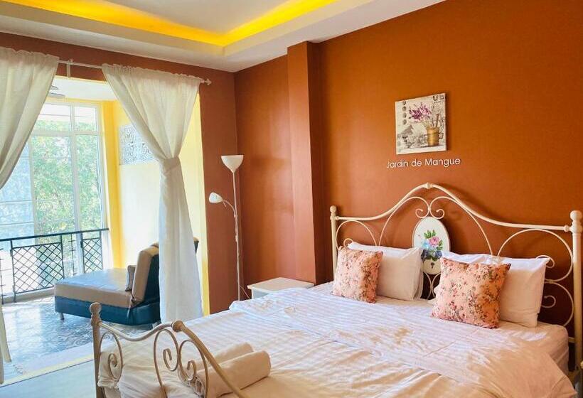 キングサイズベッドのスーペリアルーム, Jardin De Mangue Pakchong