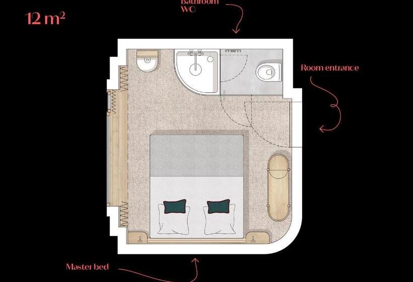 스탠다드 룸, Carina Design&lifestyle