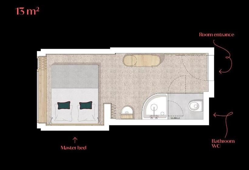 스탠다드 룸, Carina Design&lifestyle