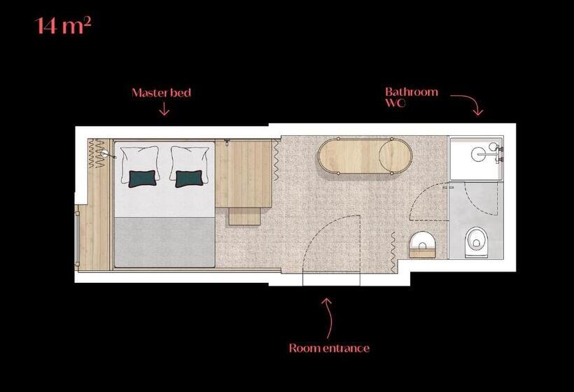 스탠다드 룸, Carina Design&lifestyle
