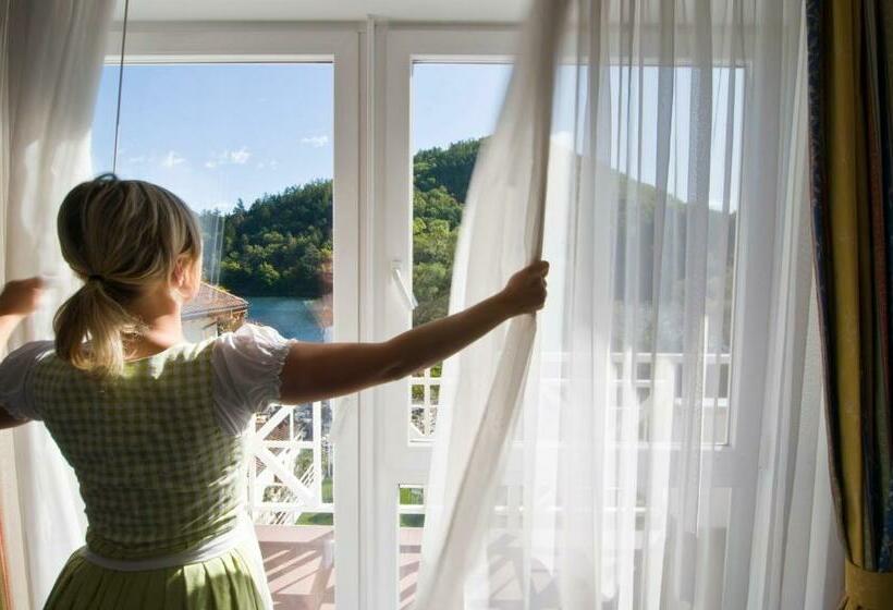 غرفة كلاسيكية مطلّة علي البحيرة, Seehotel Sparer