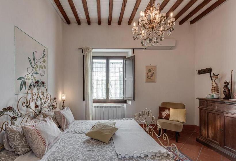 חדר משפחתי נוף לגינה, B&b Le Torri Di Firenze