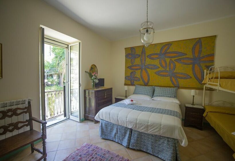 חדר סטנדרט לארבעה, B&b La Residenza Torchiara