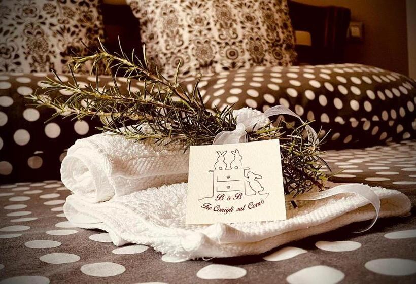 חדר סטנדרט לשלושה, B&b Tre Conigli Sul Comò