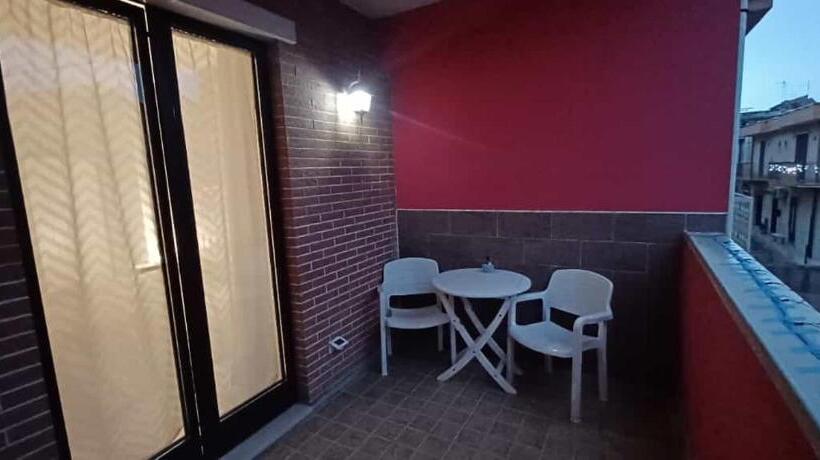 غرفة ديلوكس مزودة بشرفة, Affittacamere Da Rocco