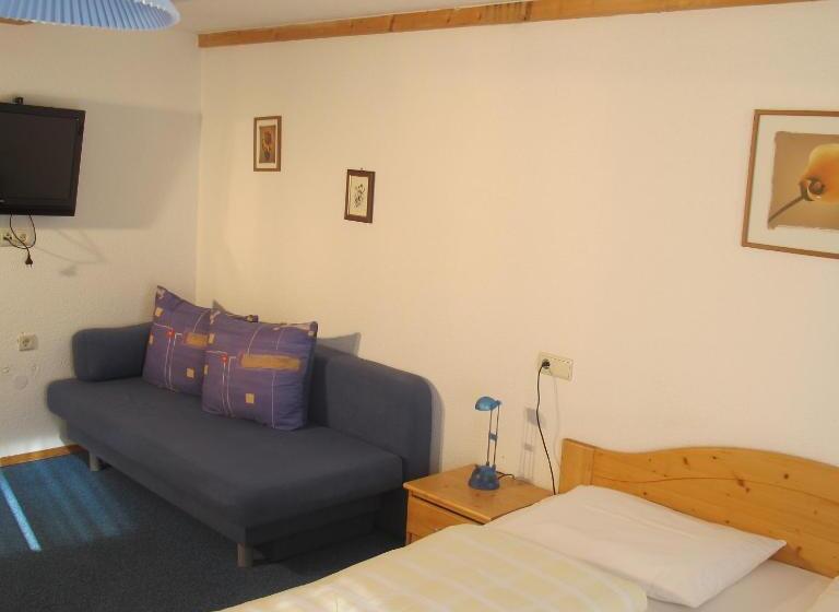 חדר סטנדרט לארבעה, Pension Wirt Am Bach