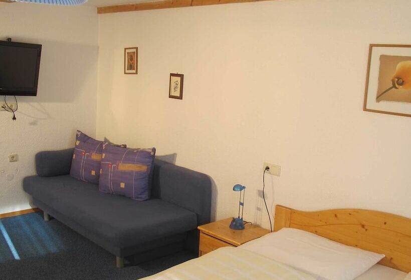 חדר סטנדרט לארבעה, Pension Wirt Am Bach