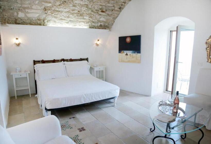 سوییت جونیور با چشمانداز دریا, Gli Orti Di Malva B&b