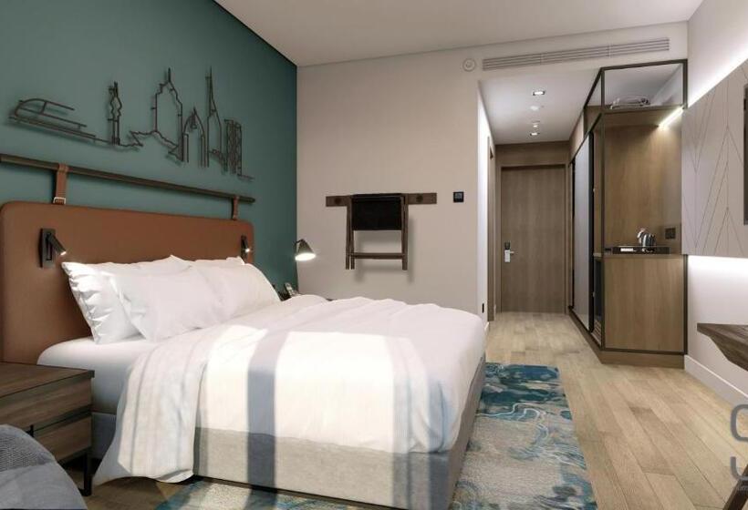 Chambre Deluxe Lit King Size avec Vue sur Ville, Four Points By Sheraton King Abdulaziz Road