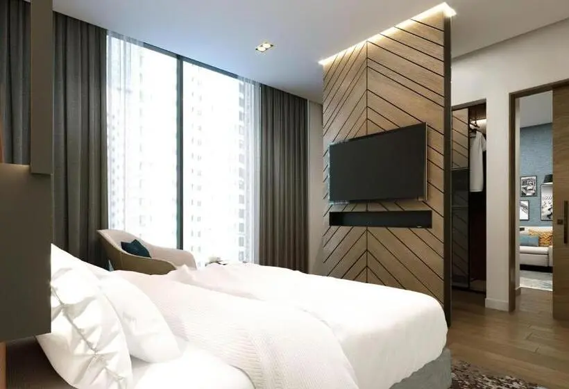 キングサイズベッドのスイートルーム, Four Points By Sheraton King Abdulaziz Road