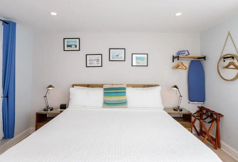 身障者適用キングサイズベッドルーム, Aqualina Inn Montauk